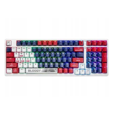 Obrázok produktu pre Mechanická klávesnica A4TECH BLOODY S98 USB Sports Navy (BLMS Red Plus Switches)
