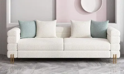 Productafbeelding van Driepersoonsbank, gestoffeerde bank, comfortbank, designbank