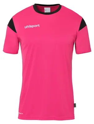 Image de Uhlsport Squad 27 Maillot manches courtes Homme - Rose / Noir