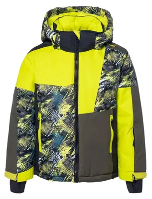 Produktbild von Brugi - "3ak3" Jacke für Kinder IG4157 (134) (Gelb/Grau)