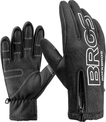 Zdjęcie produktu dla Rękawiczki rowerowe Rockbros S091-4BK (czarne)