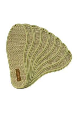 Produktbild von CINNEA® Wellness BINSEN Zimt-Einlegesohlen, 8 Paar Vorteilspack, gegen Fußschweiß, kalte heiße Füße, Fußreflexzonen-MassageGröße46/47