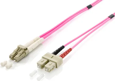 Produktbild von Equip LC/SC-LWL-Patchkabel, OM4, 7m, 7 m, OM4, LC, SC
