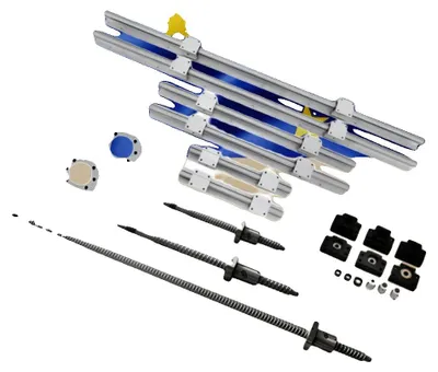 Obrázek produktu pro Sada pro CNC frézu, lineární vodicí profil SBR20, kuličková vřetena SFU1605, délka 300 mm, délka 600 mm, délka 1000 mm