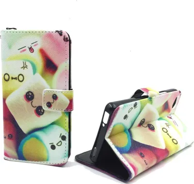 Produktbild von Handyhülle Tasche für Handy ZTE Nubia Z9 Mini Schriftzug Marshmallows