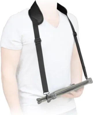 Zdjęcie produktu dla Mobilis ERGONOMIC SHOULDER STRAP ., Laptop, Czarny, Karabinek