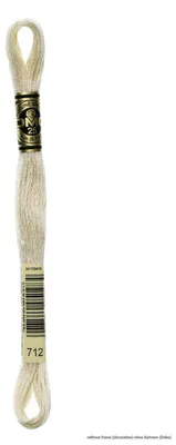 Produktbild von DMC Stickgarn Mouline Special 117MC -712, 6-fädig, 8m