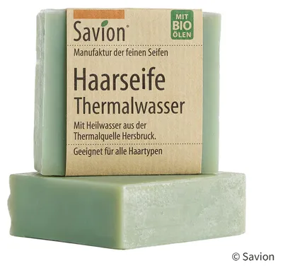 Produktbild von Haarseife - Thermalwasser 80g
