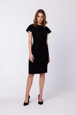 Zdjęcie produktu dla Stylove Damska mini sukienka Lyoth S336 czarny S