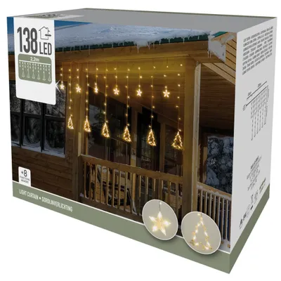Produktbild von Lichterkette 138 Led warmweiß
