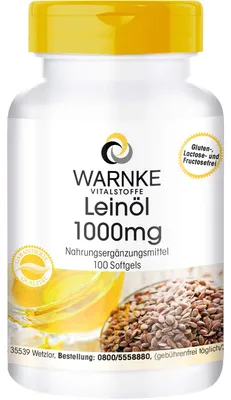 Obrázek produktu pro Lněný olej 1000 mg 100 ks