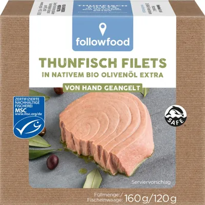 Obrázek produktu pro Filety z tuňáka - extra panenský olivový olej 160g