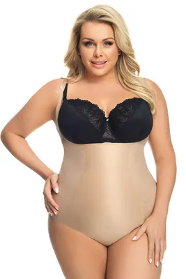 Zdjęcie produktu dla Gorsenia k148 sanremo beżowy xl body wyszczuplające