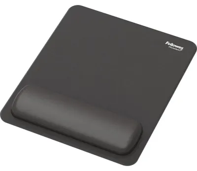 Image de Repose-poignet Fellowes avec tapis de souris Breyta noir