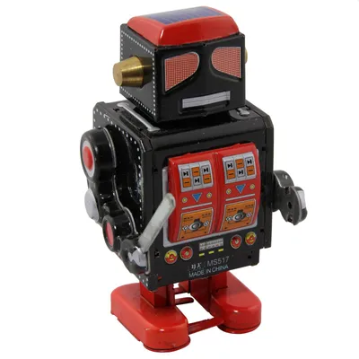 Produktbild von Toy Robot - Schwarzer Blechroboter - Sammlerstücke