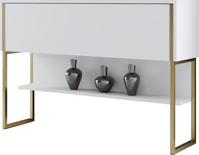 Immagine prodotto di Skye Decor, Luxe - Oro, Bianco, Cassapanca, Oro, 120 x 80 x 30 cm