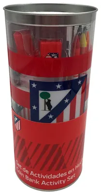 Immagine prodotto di Salvadanaio dell'Atletico Madrid, attività, 38 pezzi