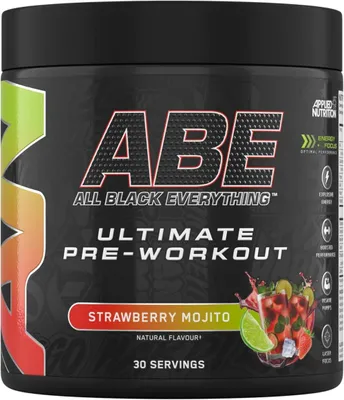 Productafbeelding van Applied Nutrition ABE Pre-Workout - 375 g, smaak: aardbei mojito