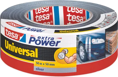 Produktbild von tesa Isolierband grau Gewebeband Panzerband Panzertape Abklebeband Gaffa Tape