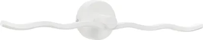 Produktbild von BELIANI LED-Leuchte für Bilder Spiegel weiß Metall 55 cm Leuchte für Schlafzimmer Wohnzimmer Badezimmer Spiegel modernes minimalistisches Design