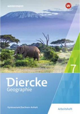 Obrázok produktu pre Diercke Geographie - Ausgabe 2017 für Gymnasien in Sachsen-Anhalt: Arbeitsheft 7