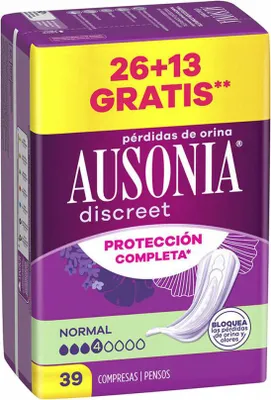 Produktbild von AUSONIA DISCREET normale Inkontinenzeinlagen 39 Einheiten