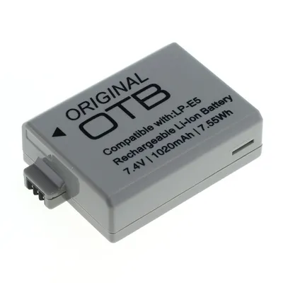 Produktbild von OTB Akku kompatibel zu Canon LP-E5 Li-Ion