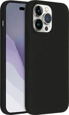 Immagine prodotto di Custodia in silicone liquido Accezz per iPhone 14 Pro Max - Nero