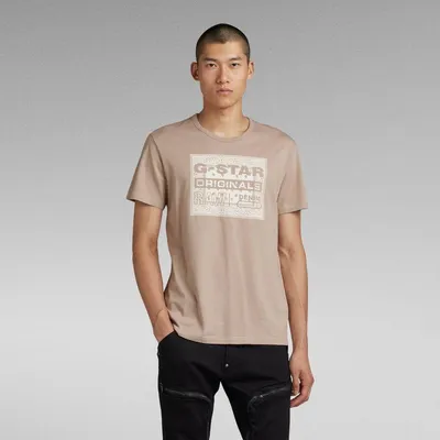 Produktbild von G-STAR RAW DENIM BANDANA R T Herren T-Shirt