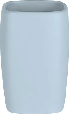 Produktbild von Spirella Zahnputzbecher Zahnbürstenhalter Retro 7 x 11 cm Pastellblau