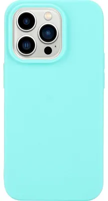 Produktbild von Mobigear Colors Schutzhülle für das iPhone 14 Pro Max, flexibles TPU-Rückgehäuse – Blau