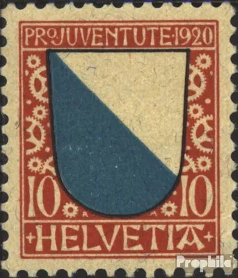 Produktbild von Briefmarken Schweiz 1920 Mi 154 postfrisch Pro Juventute