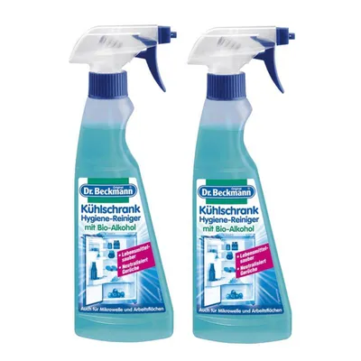 Produktbild von 2x Dr. Beckmann Kühlschrank Hygiene-Reiniger mit -Alkohol 250 ml