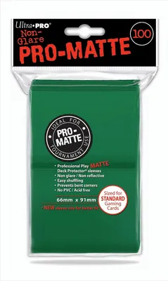 Immagine prodotto di UP Pro-Matte Sleeves verde (100 ct.)