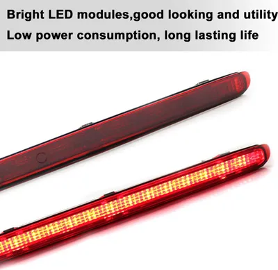 Image de Feu arrière de stop LED rouge pour Mercedes Benz Classe C W203 4 portes 2000-2007