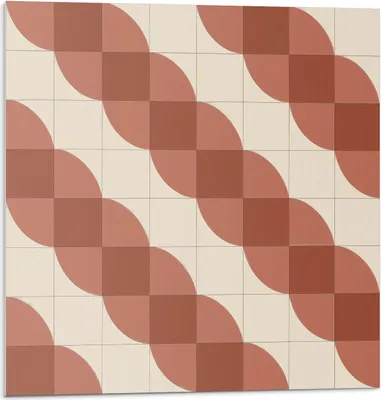 Obrázek produktu pro Geometrický vlnitý vzor– Samolepicí Dlaždice – Samolepicí Obklady – PVC Obklady – Vinylové Dlaždice – 3D Samolepicí Obklady – Samolepicí Nálepky na Dlaždice – Obklady do Kuchyně a Koupelny – 20 kusů 20 x 20 cm