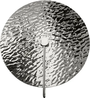 Produktbild von Wandleuchte Metall Glas G9 rund Ø 40 cm 44,5 cm hoch Chrom Modern