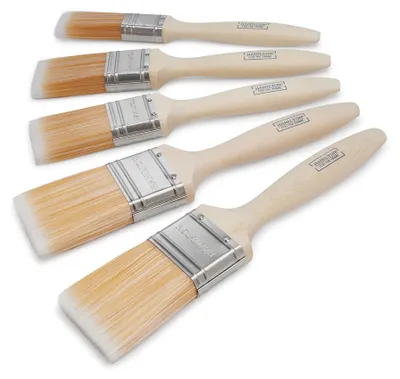 Image de Hamilton, pinceaux pour maquillage de précision, lot de 5 | 2,5 cm, 3,8 cm, 5,1 cm