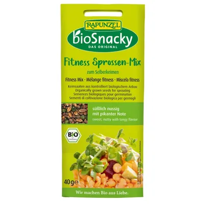 Image de Rapunzel Fitness Sprossen-Mix bioSnacky 40g
