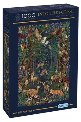 Produktbild von Gibsons Into The Forest The Art File, 1000 Stück(e)