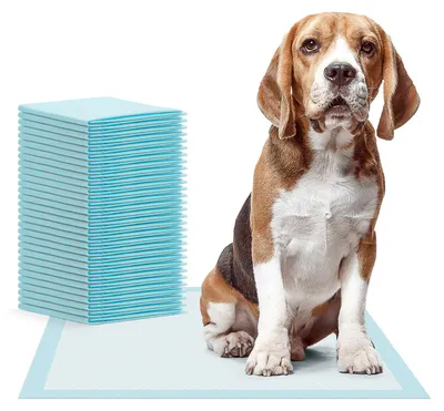 Produktbild von Welpenunterlagen 60x60 cm, Hundewindeln, auslaufsicher, für Hunde