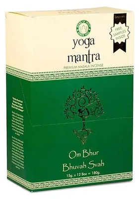 Masala Räucherstäbchen, 12 Packungen à 15 g, Kräuterduft