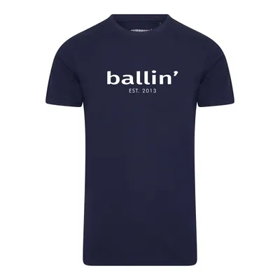 Produktbild von Ballin Est. 2013 Tapered Fit Shirt  Blau - Große L