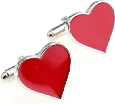 Immagine prodotto di Gemelli da polso cuore grande