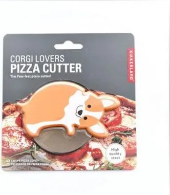 Produktbild von Kikkerland Corgi Lovers, Edelstahl, Silber, Orange, ABS Synthetik, 105 mm, 75 mm