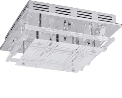 Produktbild von Deckenlampe Deckenleuchte Lampe Leuchte chrom Fernbedienung 2880
