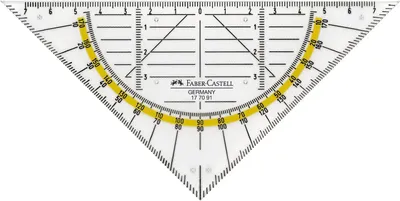 Zdjęcie produktu dla FABER-CASTELL Geometrie-Dreieck klein 14cm