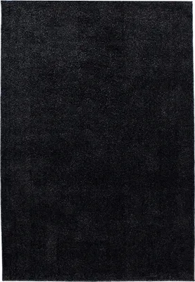 Produktbild von Villa Möbel Ataico Wohnzimmer-Teppich, Veloursteppich, Frisee, Einfarbig, Farbe:Anthrazit, Grösse:280x370 cm