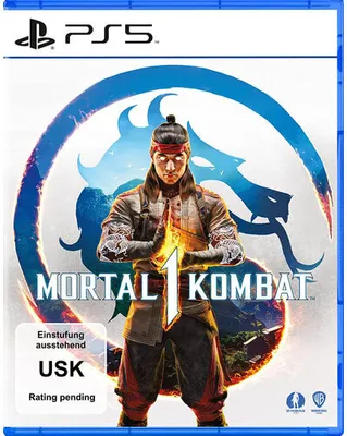 The image shows the front cover of the Mortal Kombat 1 video game for PlayStation 5.