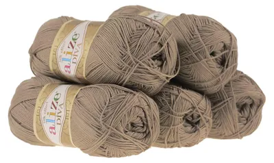 5 x 100g Strickgarn ALIZE DIVA - Häkelgarn Wolle Sommer Stricken Häkeln